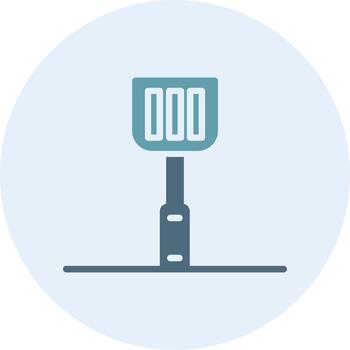 Rubber Spatula Modular Form Shape vector