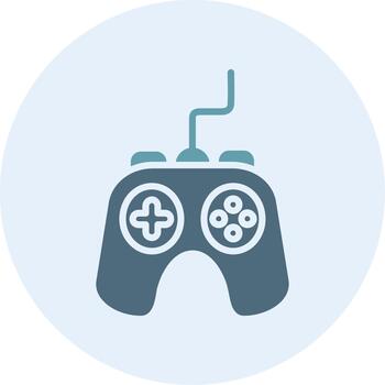 Gamepad Minimal UI Element Icon vector