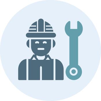 Engineer Web-Based Design Element Icon vector