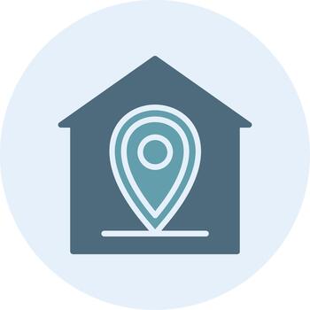 Mapping Flat Design Piece Element vector