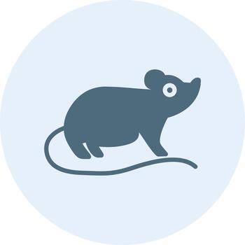 Mouse Responsive App Shape Graphic vector