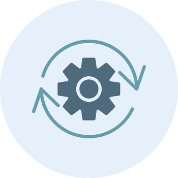 Backup Web-Based Design Element Icon vector