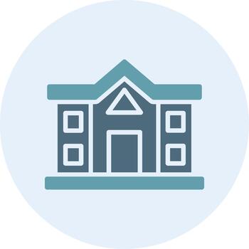 edificio apagado tono elemento forma vector