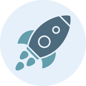 Startup Pixel Grid Artwork Icon vector