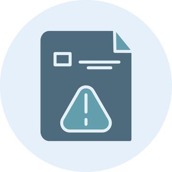 Error Sleek Visual Mark Shape vector