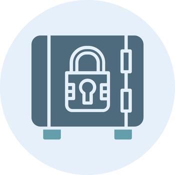 Safebox Minimal UI Element Icon vector