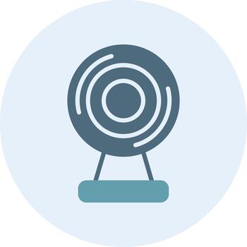 Web cam Minimal UI Element Icon vector
