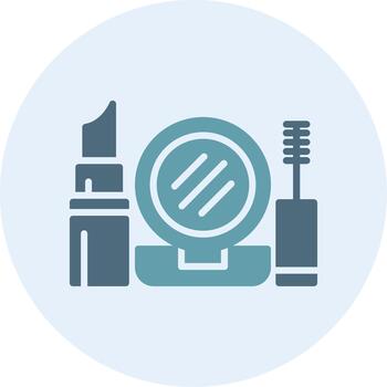 Make Up Kit Abstract UI Visual Element vector