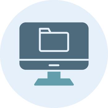 Folder Responsive App Shape Graphic vector