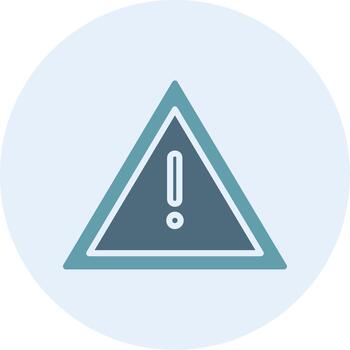 Danger Minimal UI Element Icon vector