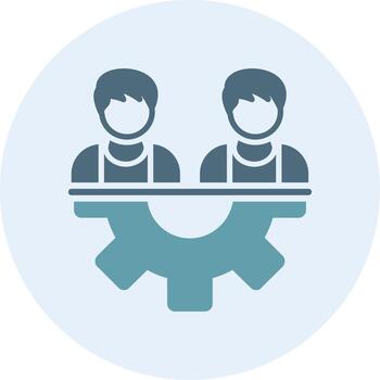 Teamwork User Interface Mark Symbol vector