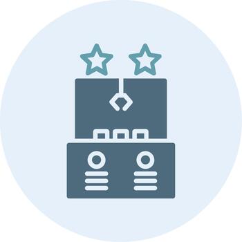 Claw Machine Bold App Graphic Shape vector