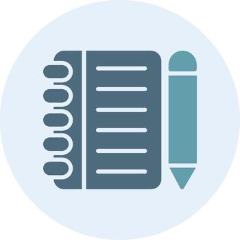 Assignment App Focused Design Graphic vector