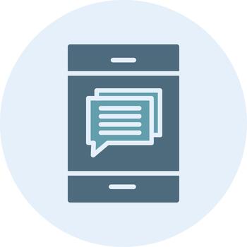 Conversation Minimal UI Element Icon vector