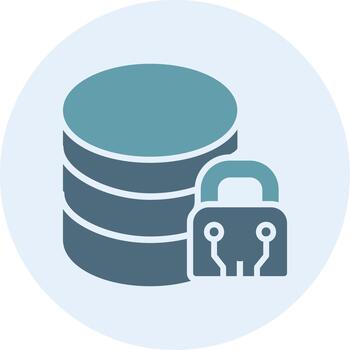 Data Encryption Pastel Sketch Mark Art vector