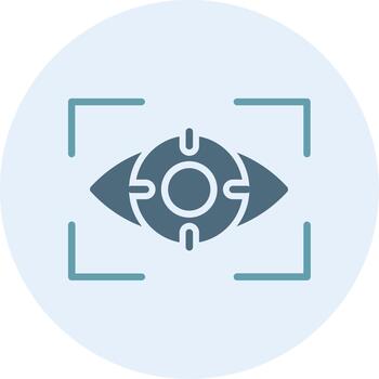 Witness Minimal UI Element Icon vector
