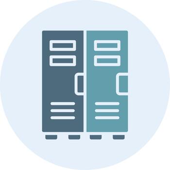 Locker Creative Sketch Element Style vector