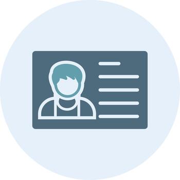 Id Card Sharp Edge Visual Form vector