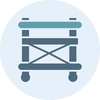 Scaffolding Web Style Graphic Element vector