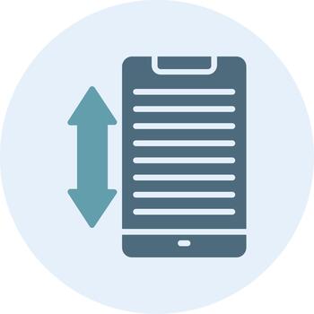 Scrolling Handcrafted UI Symbol Artwork vector