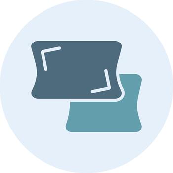 Pillow Interactive UI Design Symbol vector