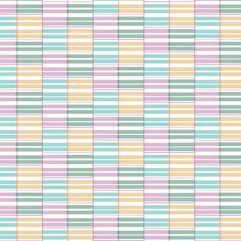 Pastel stripes fabric - custom fabric pattern vector
