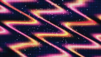 A colorful background with a wave pattern video