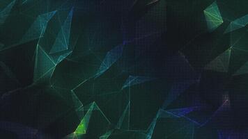 Abstract patterned background with triangles and lines video