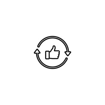 Feedback Loop Cycle vector