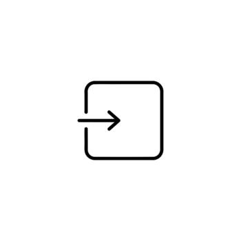 Input Output Process Icon vector