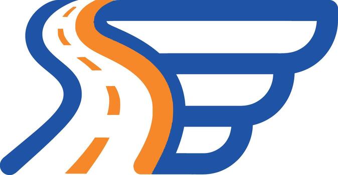 Abstract shapes creating a colorful design in a modern style conveying creativity vector