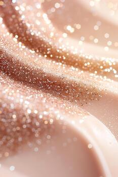esta fondo caracteristicas un suave brillar lleno con destellos ese suavemente captura el luz, Perfecto para agregando un toque de elegancia a ninguna diseño proyecto o evento ajuste foto
