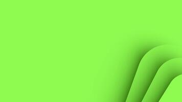 modern minimalistisk abstrakt bakgrund i vibrerande kalk grön terar mjuk, elegant strömmande kurvor och slät gradienter, perfekt för digital design och webb projekt video