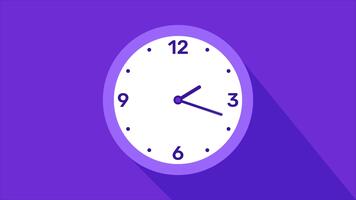 minimo 45 minuto orologio Timer veloce conto alla rovescia animazione video