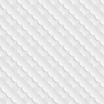 resumen 3d ligero gris sin costura modelo con círculos geométrico moderno textura. vector