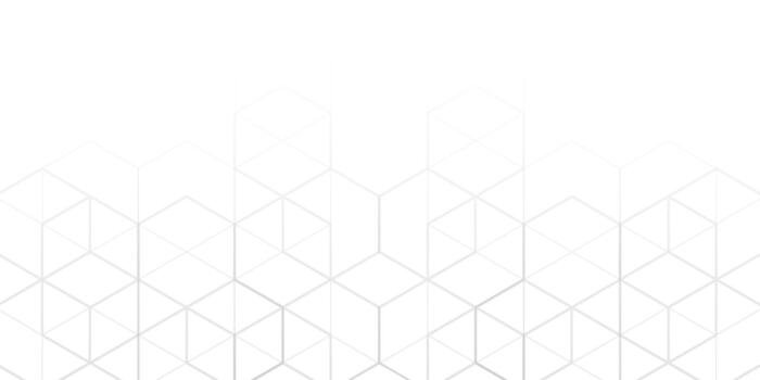 White background with lines. Abstract background of hexagons. Technological background. vector
