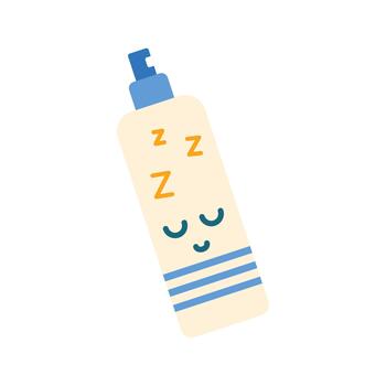 Flat lay of pink beauty products and makeup tools arranged on a soft background. Elegant skincare and cosmetic essentials for a refreshing routine. vector