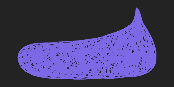 Text box chalkboard speech bubble outlined with crayon strokes. Sketch style lines for writing messages or annotations. vector