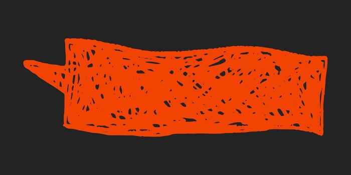 Hand drawn oval crayon speech bubble with jagged sketch strokes. Grainy crayon texture, border. Text box chalkboard, space for text. vector