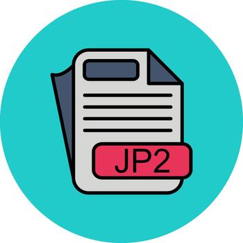 Jp2 Dynamic Color Fragment vector