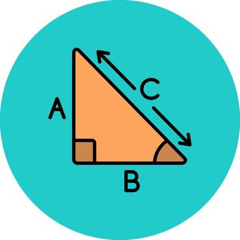 Pythagoras Creative Block Fragment vector