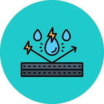 Water Resistant Abstract Pattern Block vector