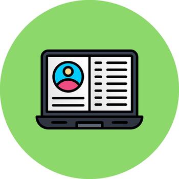 charla programa futuro píxel modelo vector