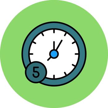 5 Minutes Neutral Grid Block vector