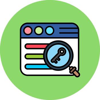 Keyword High-Tech Shape Pattern vector