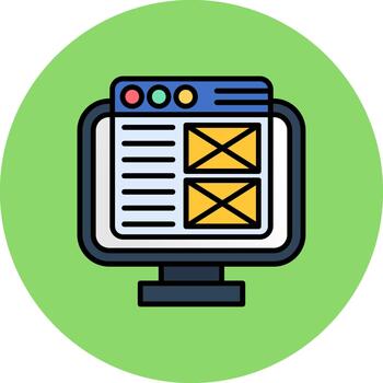 web diseño apagado color textura vector