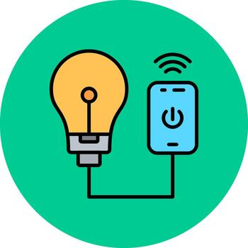 Smart Light High-Tech Shape Pattern vector