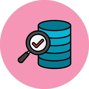 Database Management Smooth Motion Form vector