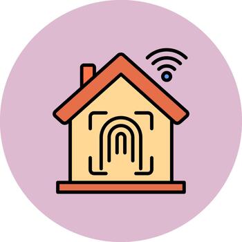 Finger Scan Style Module vector