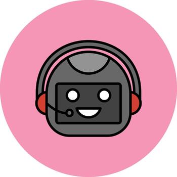 Bot Future Display Shape vector